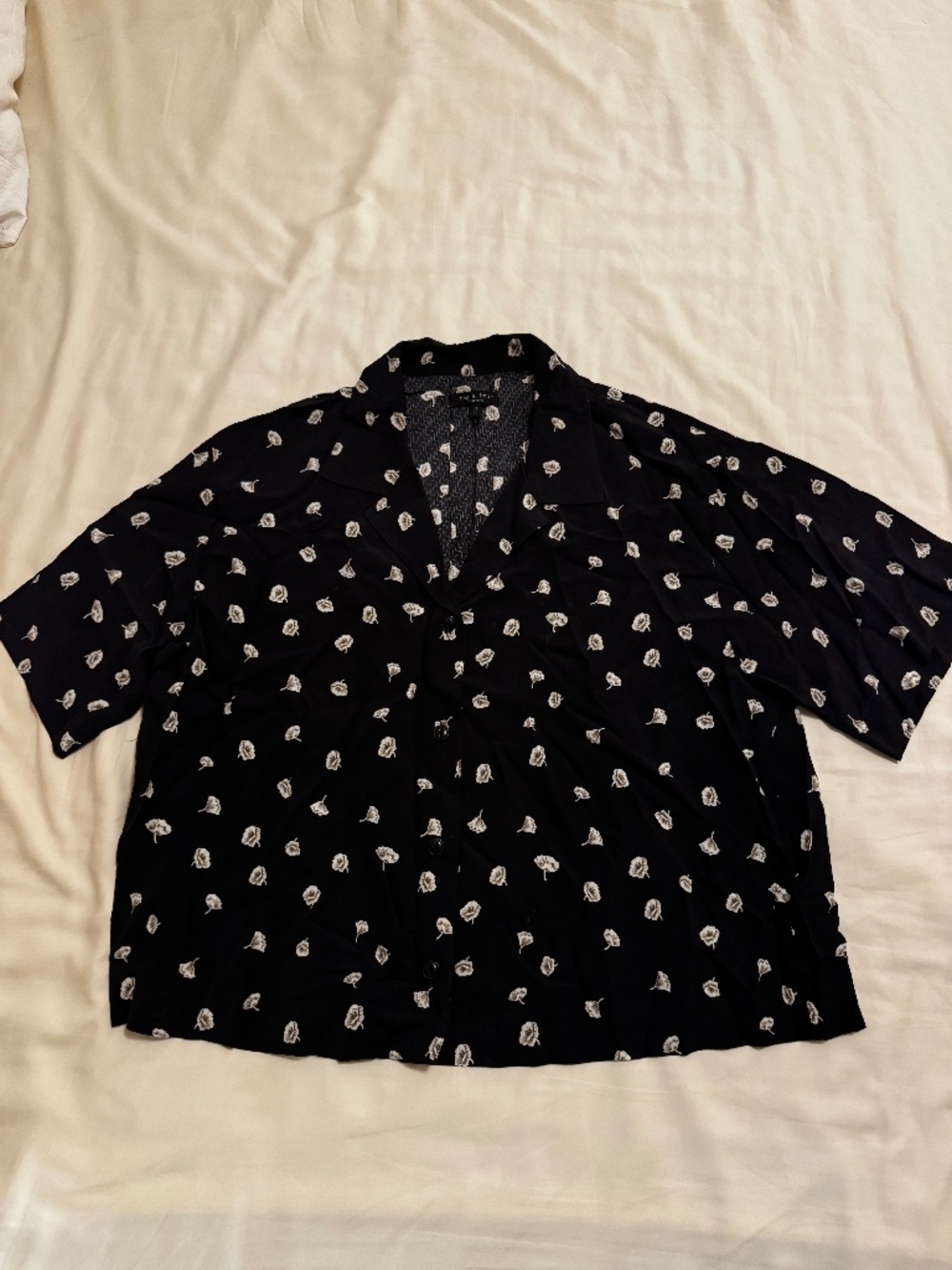 Rag & Bone Print Floral Shirt - Picture 2 of 6